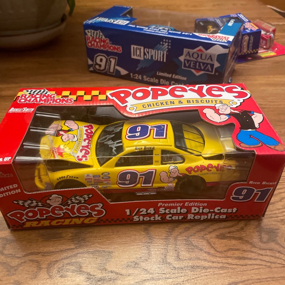 Autographed 1/24 Rich Bickle Popeye’s Chicken 1/24